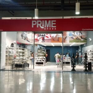 Vitrina de la zapatería Prime Shoes en Metropolis Barquisimeto