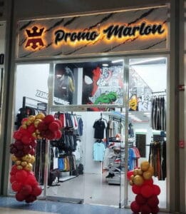 Fachada de la tienda de ropa casual Promo Marlon en Metropolis Barquisimeto