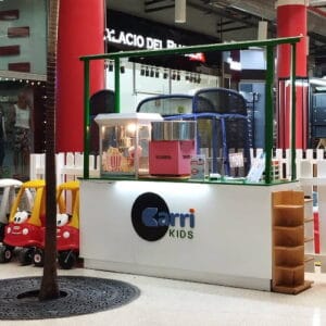 Fachada del centro de diversión para niños Carri Kids en Metropolis Barquisimeto