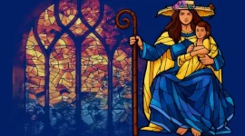 Imagen de la Divina Pastora en su recorrido número 168 hacia la Catedral de Barquisimeto, estado Lara.