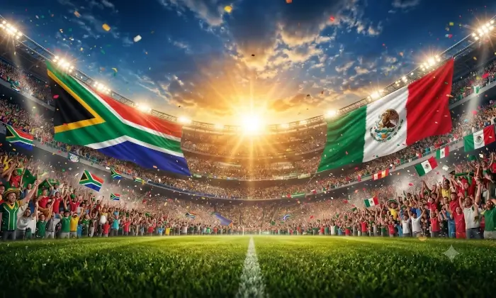 Imagen que acompaña la nota de promoción de la transmisión del partido inaugural del mundial 2026 en Metropolis Barquisimeto